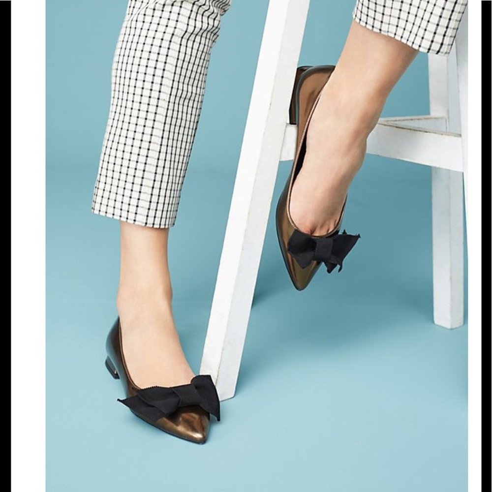 ANTHROPOLOGIE ELYSESS FLAT SHOES🌺